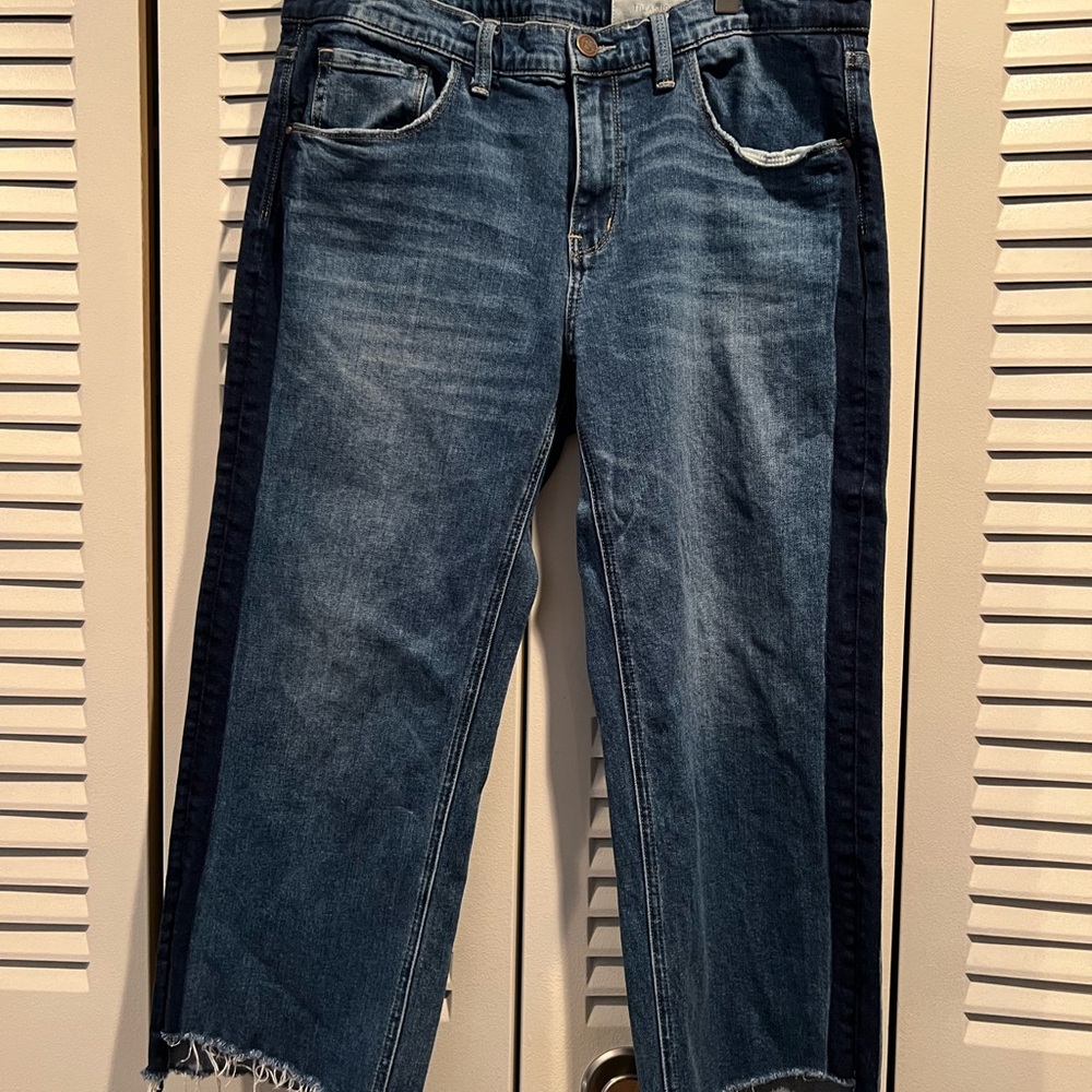 Treasure & Bond shelter wide leg mid-rise crop Jeans